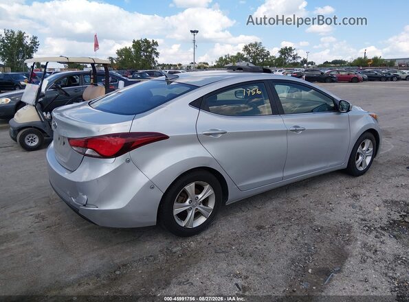KMHDH4AE8GU588529 2016 HYUNDAI ELANTRA Silver Задня права чверть