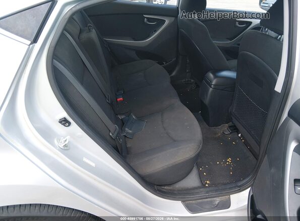 KMHDH4AE8GU588529 2016 HYUNDAI ELANTRA Silver Вид наклейки з VIN-кодом