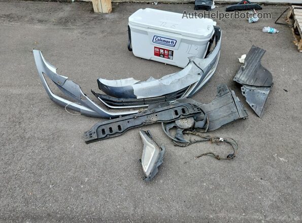 KMHDH4AEXGU477884 2016 HYUNDAI ELANTRA Silver Widok komory silnika