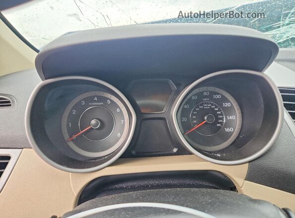 KMHDH4AEXGU478517 2016 HYUNDAI ELANTRA Blue Սարքավորումների վահանակի տեսք