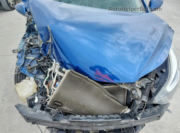 KMHDH4AEXGU478517 2016 HYUNDAI ELANTRA Blue Սալոնի հետևի տեսք