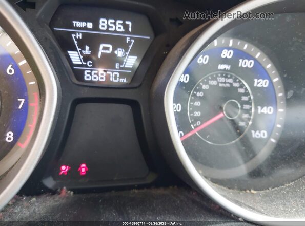 KMHDH4AEXGU501844 2016 HYUNDAI ELANTRA Red 