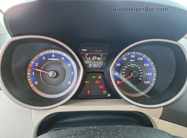 KMHDH4AEXGU645765 2016 HYUNDAI ELANTRA Black Սարքավորումների վահանակի տեսք