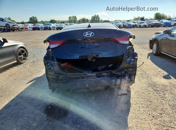 KMHDH4AH2GU638822 2016 HYUNDAI ELANTRA Black Вид ззаду