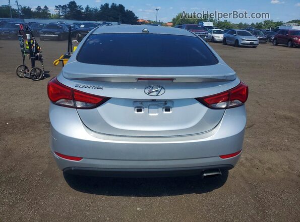 KMHDH4AH4GU535305 2016 HYUNDAI ELANTRA Silver Սալոնի դիմացի տեսք