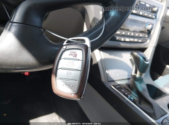 KMHE14L20HA044993 2017 HYUNDAI SONATA PLUG-IN HYBRID White წინა პანელის ხედი