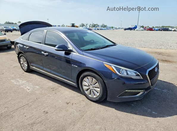 KMHE24L10HA060034 2017 HYUNDAI SONATA Charcoal Передня права чверть