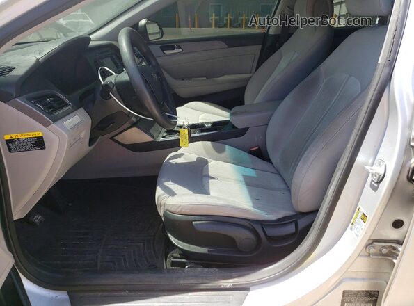 KMHE24L11GA011939 2016 HYUNDAI SONATA Silver Սալոնի դիմացի տեսք