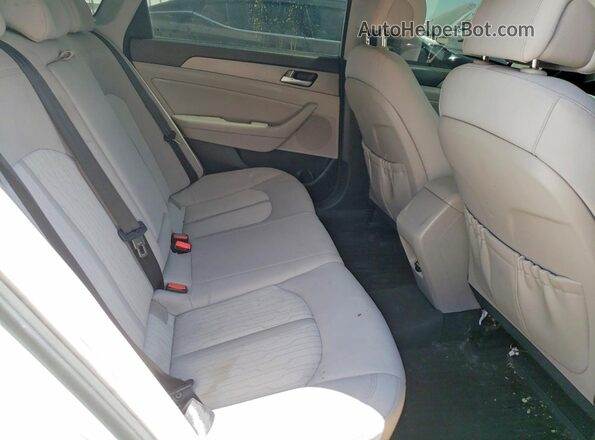 KMHE24L11GA011939 2016 HYUNDAI SONATA Silver Հետևի նստատեղերի տեսք