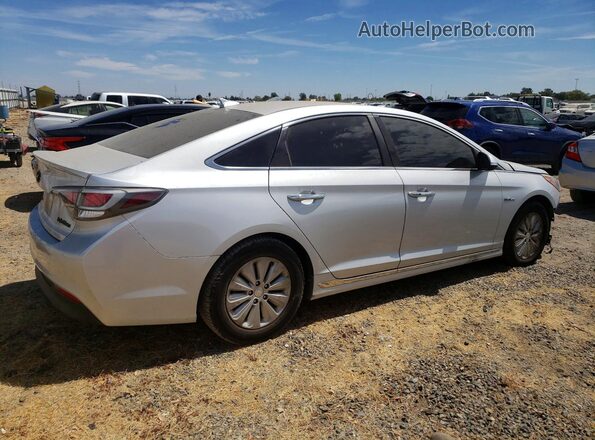 KMHE24L11GA011939 2016 HYUNDAI SONATA Silver Հետևի աջ