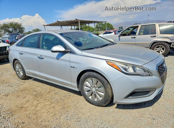 KMHE24L11GA040275 2016 HYUNDAI SONATA Silver Przód prawy