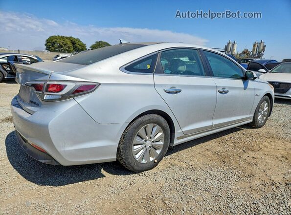 KMHE24L11GA040275 2016 HYUNDAI SONATA Silver Tył prawy