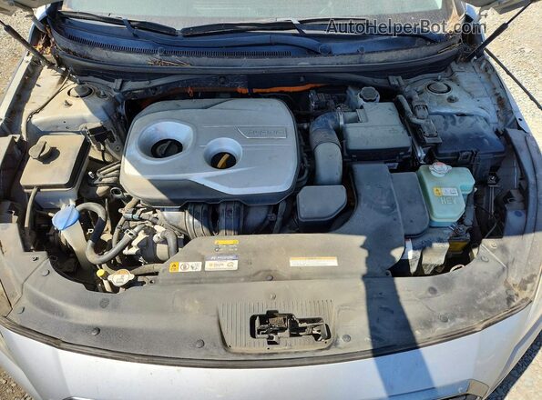 KMHE24L11GA040275 2016 HYUNDAI SONATA Silver Widok wnętrza z tyłu