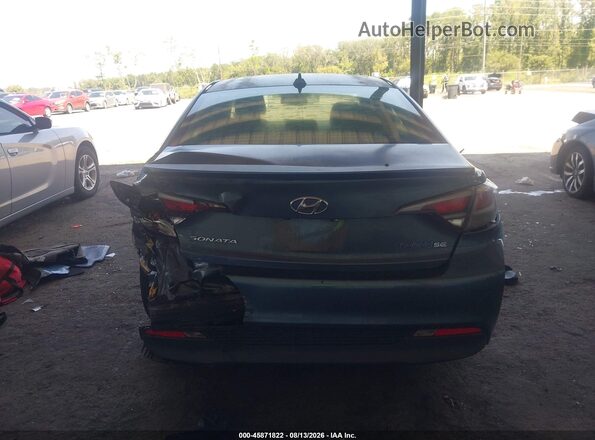 KMHE24L11GA040552 2016 HYUNDAI SONATA HYBRID Синий 