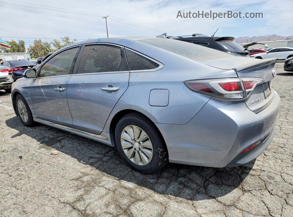 KMHE24L12GA025302 2016 HYUNDAI SONATA Silver Tył lewy
