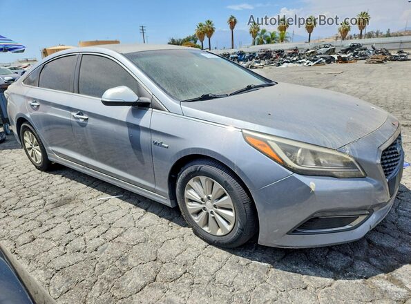 KMHE24L12GA025302 2016 HYUNDAI SONATA Silver Przód prawy
