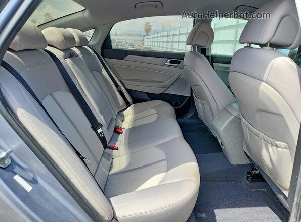 KMHE24L12GA025302 2016 HYUNDAI SONATA Silver Widok tylnych siedzeń