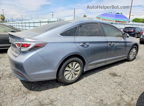 KMHE24L12GA025302 2016 HYUNDAI SONATA Silver Tył prawy