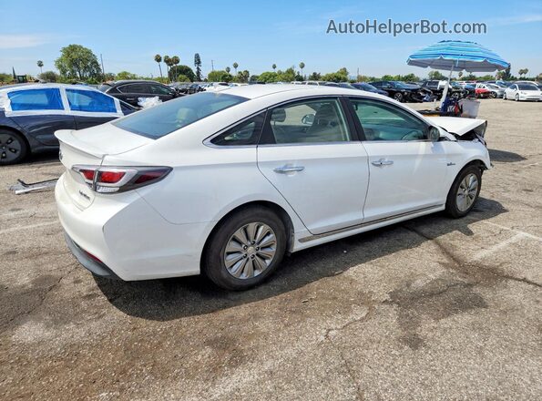 KMHE24L12GA026143 2016 HYUNDAI SONATA White Rear right