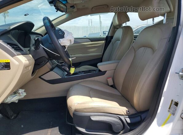KMHE24L12GA026143 2016 HYUNDAI SONATA White Front interior view