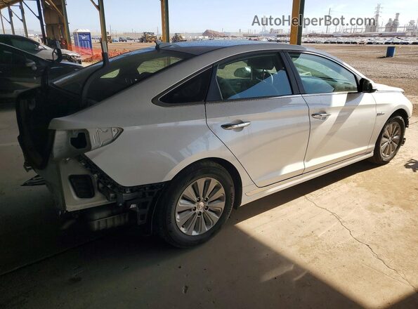 KMHE24L12GA033044 2016 HYUNDAI SONATA White Rear right