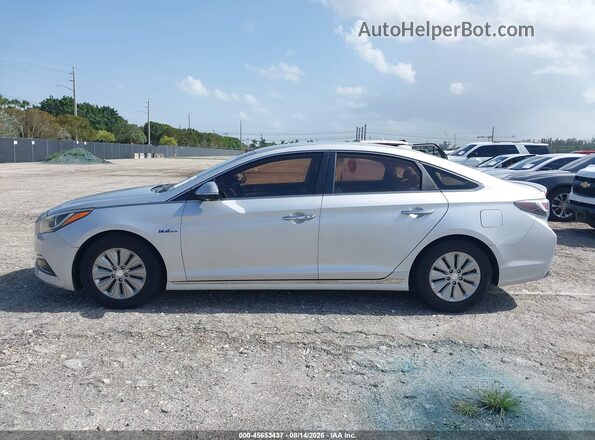 KMHE24L12GA039037 2016 HYUNDAI SONATA HYBRID Silver Widok wnętrza 360 stopni