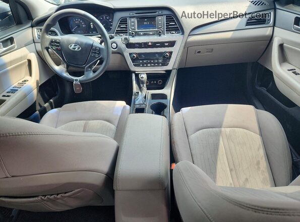 KMHE24L14GA015337 2016 HYUNDAI SONATA Silver Вид панелі приладів