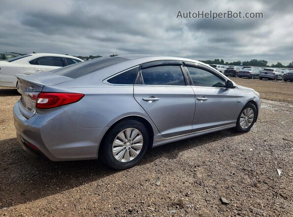 KMHE24L14GA015337 2016 HYUNDAI SONATA Silver Задня права чверть