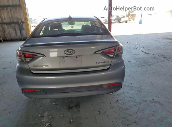 KMHE24L15GA014150 2016 HYUNDAI SONATA Серебряный Вид сзади