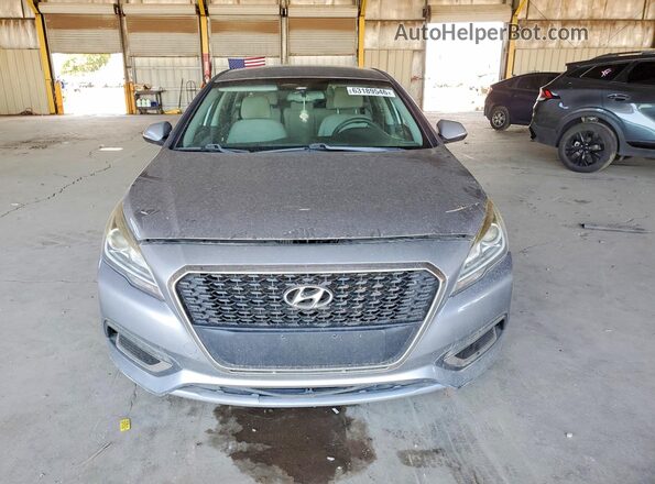 KMHE24L15GA014150 2016 HYUNDAI SONATA Серебряный Вид спереди