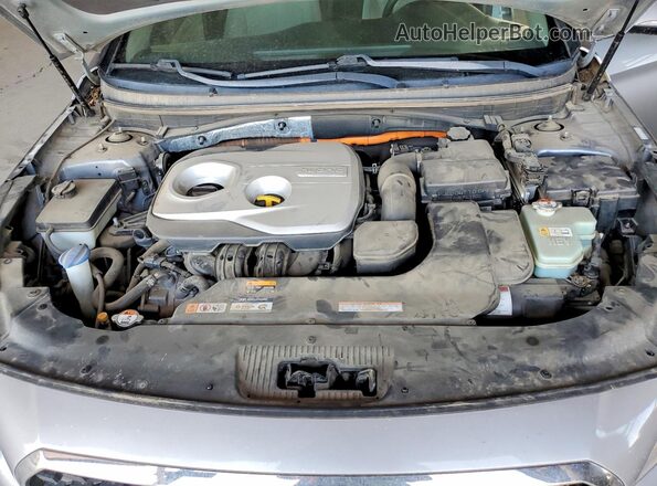 KMHE24L15GA014150 2016 HYUNDAI SONATA Серебряный Вид задней части салона