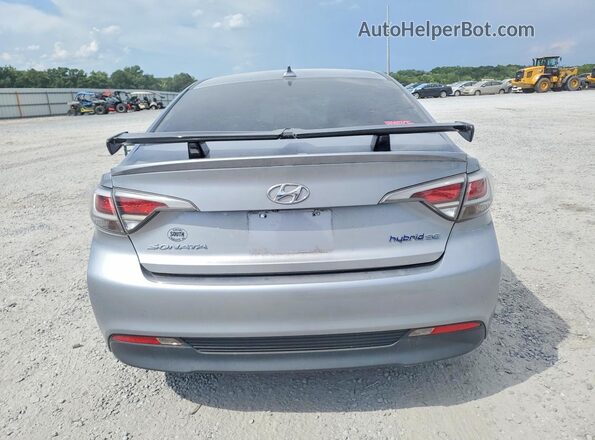 KMHE24L16GA028123 2016 HYUNDAI SONATA Silver Vista trasera