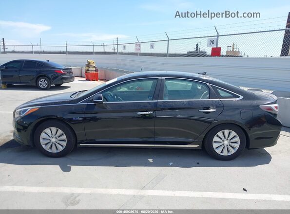 KMHE24L16GA028994 2016 HYUNDAI SONATA HYBRID Black 360 interior view