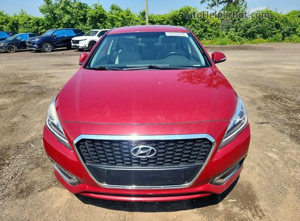 KMHE24L17GA008429 2016 HYUNDAI SONATA Red Դիմացի տեսք