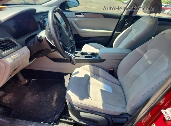 KMHE24L17GA008429 2016 HYUNDAI SONATA Red Սալոնի դիմացի տեսք
