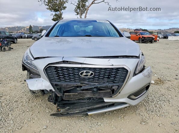 KMHE24L17GA011475 2016 HYUNDAI SONATA Silver წინა ხედი