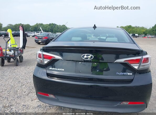 KMHE24L17HA051458 2017 HYUNDAI SONATA HYBRID Black 