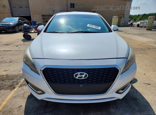 KMHE24L18GA038863 2016 HYUNDAI SONATA White Вид спереду