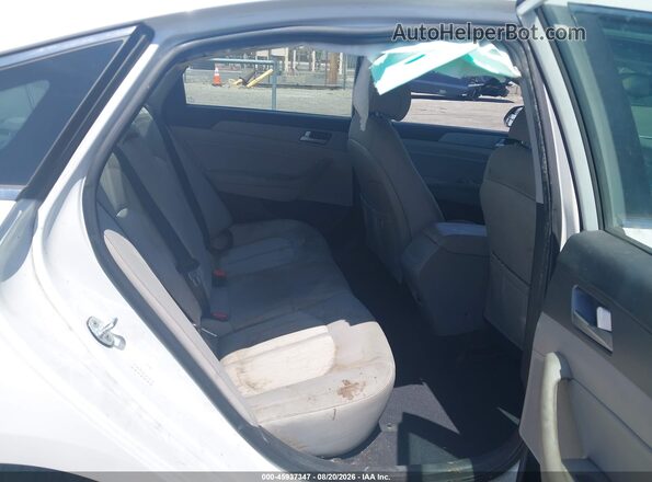 KMHE24L18GA041956 2016 HYUNDAI SONATA HYBRID White VIN კოდის სტიკერის ხედი