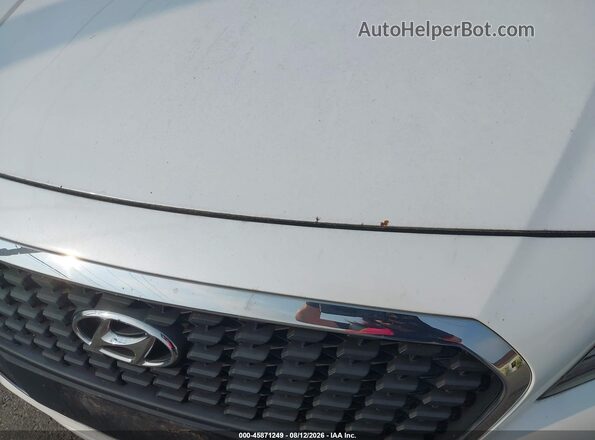 KMHE24L18HA044048 2017 HYUNDAI SONATA HYBRID White Widok z przodu