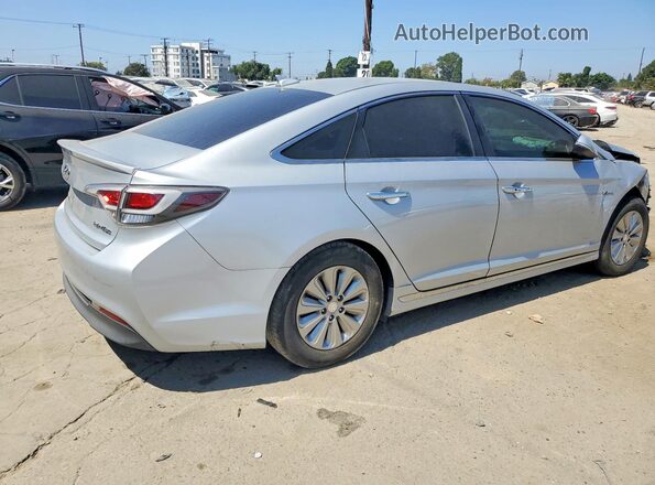 KMHE24L33HA070865 2017 HYUNDAI SONATA Silver Tył prawy
