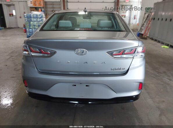 KMHE24L33JA083752 2018 HYUNDAI SONATA HYBRID Gray 