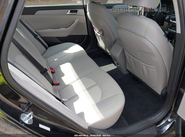 KMHE24L33JA084111 2018 HYUNDAI SONATA HYBRID Black Вид наклейки з VIN-кодом