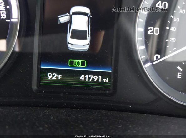 KMHE24L33JA084111 2018 HYUNDAI SONATA HYBRID Black 
