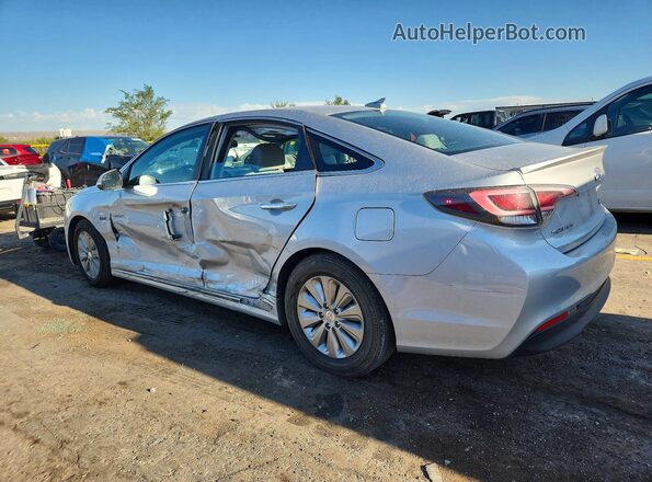 KMHE24L34HA061298 2017 HYUNDAI SONATA Silver უკანა მარცხენა
