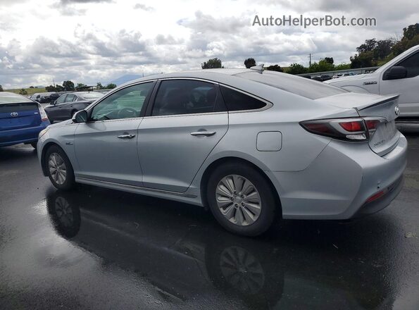 KMHE24L36HA063411 2017 HYUNDAI SONATA Silver Tył lewy