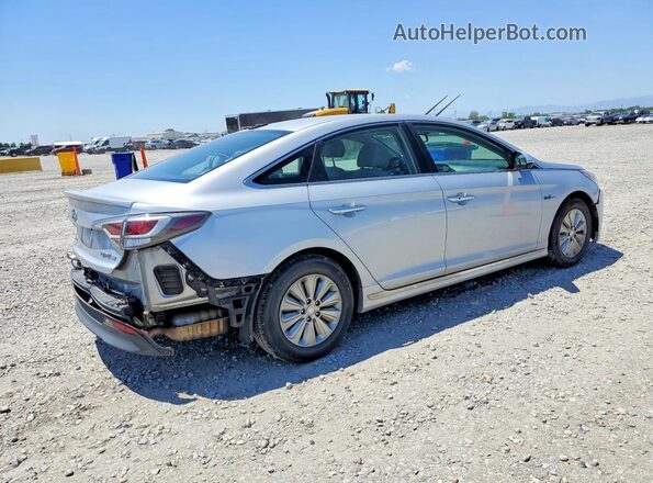 KMHE24L39HA071003 2017 HYUNDAI SONATA Silver უკანა მარჯვენა