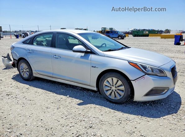 KMHE24L39HA071003 2017 HYUNDAI SONATA Silver წინა მარჯვენა