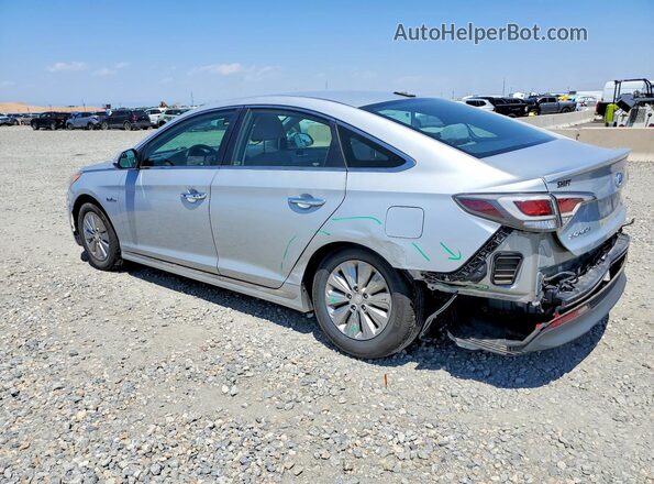 KMHE24L39HA071003 2017 HYUNDAI SONATA Silver უკანა მარცხენა