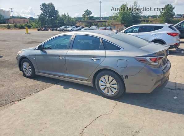 KMHE24L39HA072555 2017 HYUNDAI SONATA Charcoal Rear left